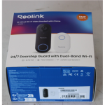 SALE OUT. Reolink D340W Smart 2K+ Wired WiFi Video Doorbell with Chime | Reolink | D340W Smart 2K+ Wired WiFi Video Doorbell with Chime | UNPACKED, SCRATCHES