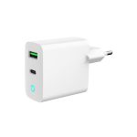 LAADIJA USB 20W 2PORT/TA-UC-PDQC20L-W-01 GEMBIRD