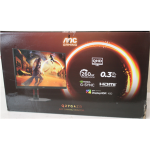SALE OUT. AOC Gaming Q27G4ZR 27", 2560x1440/1ms/400cd/m&sup2;, HDMI, DisplayPort, Headphone Out | AOC Q27G4ZR | 27 " | Fast IPS | QHD | 16:9 | 240 Hz | 1 ms | 2560 x 1440 pixels | 400 cd/m&sup2; | HDMI ports quantity 2 | Black | Warranty 36 month(s) | DAMAGED  ...