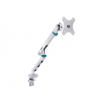 Digitus Desk Mount | Tilt, rotation, pivot | Single design monitor mount | 35 " | Maximum weight (capacity) 10 kg | White