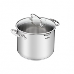 TEFAL | Pot | G7197955 Duetto+ | 6.1 L | Stainless steel | Dishwasher proof | Lid included | Stainless steel