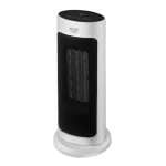 Adler | Tower Fan Heater with Timer | AD 7738 | Ceramic | 2000 W | Number of power levels 2 | Suitable for rooms up to 25 m&sup2; | White