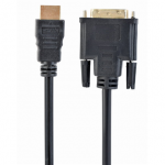 Cablexpert | Black | HDMI to DVI | 3 m