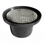 Teleskopiska uzstādī&scaron;ana ar čuguna lūku PSI/B125