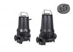 Kanalizācijas sūknis GX 50-2/110 M/G S ar aksiālo smalcinātāju (1,1 kW, 230 V)