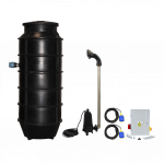 Kanalizācijas sūkņu stacija PSI/UP3 ar UP 60-80 (1,5 kW, 3 fāzes)