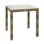 Laud Home4you WICKER 73x73xH71cm, cappuccino