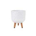 Lillepott Home4you FERN D24xH29.5cm jalgadel, val