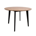 S&ouml;&ouml;gilaud Home4you ROXBY D105xH76cm, tamm/must