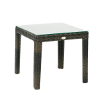 Abilaud Home4you WICKER 50x50xH45cm, tumepruun