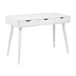 Kirjutuslaud Home4you NEPTUN 110x50xH77cm, valge