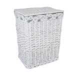 Pesukorv Home4you MAX-1, 45x33xH59cm, valge