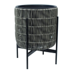 Lillepott Home4you WICKER alusega 38x38xH49cm, ha