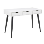 Kirjutuslaud Home4you NEPTUN 110x50xH77cm, valge/