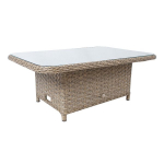 Laud Home4you PACIFIC 120x80xH46/65cm, hallikasbe