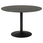 S&ouml;&ouml;gilaud Home4you IBIZA D110xH74cm, must marmor