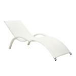 Lamamistool Home4you MERIDIAN valge