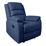 Tugitool Home4you MANUEL manuaalne recliner, tume