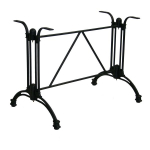 Lauajalg Home4you CAFE 93x61xH72cm, must