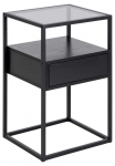 &Ouml;&ouml;kapp Home4you RANDOLF 40x35xH60cm, must