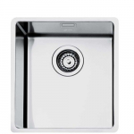 Valamu Smeg, 34 cm, pealt/alt/tasapinnaliselt monteeritav, k&auml;sitsi, roostevaba teras