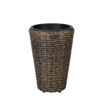 Lillepoti&uuml;mbris Home4you WICKER D28xH40cm, tumepr