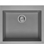 Valamu Smeg Rigae, 57 cm, pealt paigaldatav, k&auml;sitsi, graniit, titaan