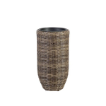 Lillepoti&uuml;mbris Home4you WICKER D28xH59cm, tumepr