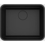 Valamu Elleci Opera 105 Dual, pealt/alt paigaldatav, k&auml;sitsi, Keratek, K86 must