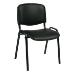 Klienditool Home4you ISO must kunstnahk/must