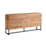 Kummut Home4you BYRON 160x41xH80cm, tamm