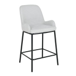 Baaritool Home4you DARCY hallikasvalge