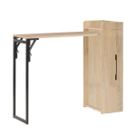 Baarilaud Home4you HEDVIG kokkupandav 122x44,5xH1