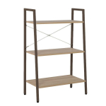 Riiul Home4you SANCIA 64x34xH97cm, tamm/pruun