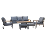 Aiam&ouml;&ouml;blikomplekt Home4you PARKER 6-osaline, hall