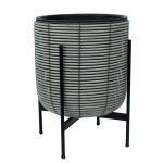 Lillepott Home4you WICKER alusega 38x38xH49cm, be
