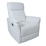Tugitool Home4you GERRY manuaalne recliner, valge
