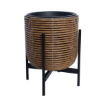 Lillepott Home4you WICKER alusega 30x30xH38cm, pr