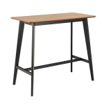 Baarilaud Home4you ROXBY 120x60xH105cm, naturaaln