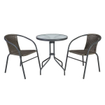 R&otilde;dukomplekt Home4you BISTRO laud ja 2 tooli