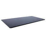 Lauaplaat Home4you ERGO 120x60cm, must