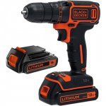 BLACK & DECKER Cordless Drill | BDCDC18B-QW | 18 V | 2x 1.5 Ah | Li-Ion