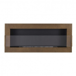 BIOHEAT 900x400 GOLD GLASS biokamin seinale-sisseehitatav