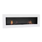 CACHFIRES MURUS 1600 GLOSS WHITE seinale kinnitatav biokamin
