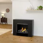 GLOW FIRE KRONOS BLACK vabalt seisev veeaurukamin