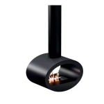 RUBY CERVINIA BLACK biokamin