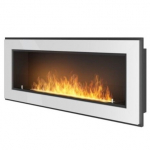 SIMPLEFIRE FRAME 1200 WHITE biokamin seinale-sisseehitatav