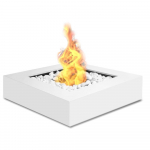 BIOHEAT ARVID WHITE biokamin
