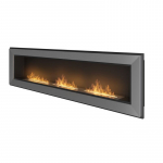 SIMPLEFIRE FRAME 1800 INOX biokamin seinale-sisseehitatav