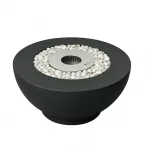 CACHFIRES CIRCULA BLACK eraldiseisev biokamin